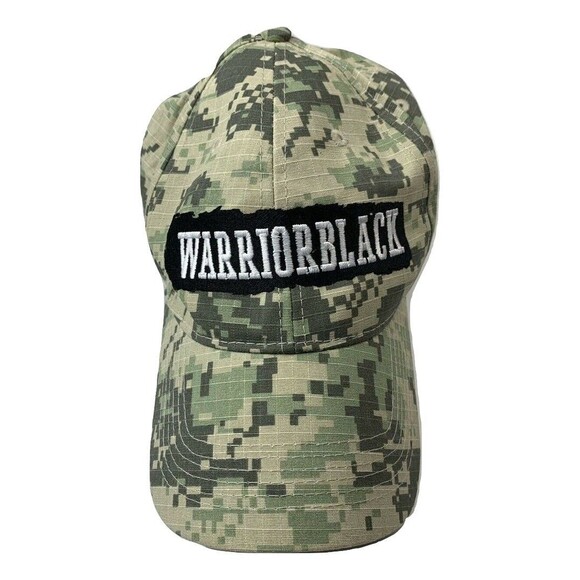 WARRIORBLACK Camo USA Flag Patch Pacific Headwear Style 6956  Adjustable Hat - Picture 1 of 6